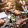 Miniatyrbillede 4 af 5: Kraftig 100 Lumen Campinglampe (gul), Batteridrevet COB Arbejdslampe, Bærbar LED Lommelygte, 2 Mod June Campinglampe