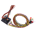 Pikkukuva 1 / 8: Universal 8LED-valosarjan mallin lisävaruste SCX10/TRX4/D90 1/10 1/8 RC telaketjuautolle