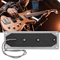 Miniatyrbilde 4 av 8: GMB31 4-strengers pickup i metall for bassgitar