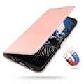 Miniatyrbillede 4 af 5: PU Læder Etui til Asus Rog Phone 5 - Visningsstativ, Kortholder Slot, Magnetisk Lukning - Flip Cover Sort