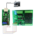 Miniatyrbillede 3 af 5: ET69C02 Ethernet Netværk IP RJ45 til RS485 Bus Konverter