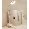 Miniatyrbilde 3 av 4: LED Clip-on Leselampe Dimbar Øyebeskyttelse Bordlampe Rosa