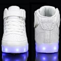Miniatyrbillede 2 af 3: Seje LED Lysende Børnesko - Lysende Blinkende Sneakers