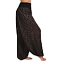 Pikkukuva 2 / 4: Paintetut Naisten Aladdin Gypsy Hippie Löysät Haremihousut 4XL Kahvi