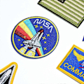 Miniatyrbild 4 av 5: 10 st NASA-märken, broderade stryka på/sy på-märken Rymdmärke Applikation för kläder, klänning, hatt, jeans, gör-det-själv-tillbehör