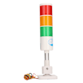 Miniatyrbillede 8 af 8: LED-staklysetårne - Industrielle flerlags LED-signaltårn - Stakvarselalarm - Advarselslampe - 12V