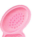 Miniatyrbillede 7 af 8: Hælpude, hælgreb, indlægssål, skridsikker, blød, tyk fodbeskyttelsespudde, et par, pink, 0,12 tommer
