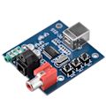 Miniatyrbillede 3 af 8: PCM2704 USB DAC til S/PDIF HiFi lydkort dekoderkort 3,5 mm analog udgang F/PC