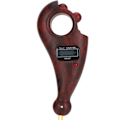 Miniatyrbillede 3 af 8: Wood Grain Digital Beads Counter Håndholdt Finger Beads Counter til buddhistisk meditation Redwood (Wood Grain)
