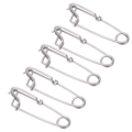 Miniatyrbilde 1 av 8: 5 stk/sett Longline Snap Clip Korrosjonsbestandighet Float Line Tunfisk Clip for havfiske3,5x125mm