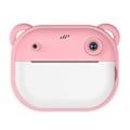Miniatyrbillede 4 af 5: Børne Print Kamera Dobbelt Kamera One-Touch Printbart Kamera Pink