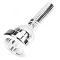 Pikkukuva 2 / 5: Pasuunan Suukappale Tenori Iso Varsi Metallinen Suukappale 12.7mm 5G Lisävaruste Korvaava TR?03Hopea