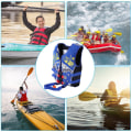 Miniatyrbild 6 av 8: Manner Kids Simjackor Barn Simväst Neopren Swim Learner Badkläder (Blå L)