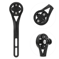 Miniatyrbild 6 av 8: Cykelkodbord i metall GPS-sätesförlängningsfäste för Bryton / Garmin / WAHOOblack