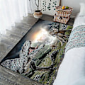 Miniatyrbild 1 av 5: Mattor i nordisk stil 3D Dinosaurie Tryck Tjock Matta för Vardagsrum Sängbord Sovrum Fjäder Matta Hushålls Flannel Matta/mattor17 120cmx180cm