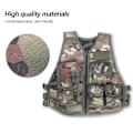 Miniatyrbillede 6 af 8: Børnevest Militær Camouflage Vest til udendørs spil (Camouflage Farve S)