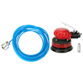 Miniatyrbillede 1 af 8: 5" pneumatisk polermaskine Air Water Sander 1/4" Indløbsslibemaskinesæt
