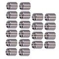 Miniatyrbillede 6 af 8: 20 stk trådgevindindsats M12 x 1 gevind reparation Reducer møtrik Spiral Circle Extension Tool2D