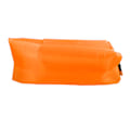 Miniatyrbilde 7 av 8: Oppblåsbar solseng luft sofa bærbar sammenleggbar komfortabel oppblåsbar sofa med oppbevaringspose for utendørs camping oransje