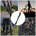 Miniatyrbild 7 av 8: Cykel Aluminiumlegering Mellanstöd Sidoställ Stativ för Mountain Road Cykel