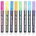 Miniatyrbild 1 av 8: Bärbar färgad highlighter barn vuxna målarritning highlighter markörpenna set 8 färger