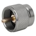 Miniatyrbillede 2 af 8: US Standard Propan Komfur Tank Refill Adapter Brænder Converter med automatisk afbrydelse af gas