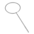 Miniatyrbillede 4 af 8: 100 mm Laboratorie rustfrit stål lukket ringretortstøtte
