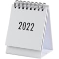 Miniatyrbilde 2 av 2: Skrivebordskalender 2023 Mini Kalendere Metallring Dobbel Wire Binding Bærbar Kalender for Hjemmet