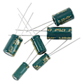 Miniatyrbild 5 av 5: 225 st Aluminium Elektrolytkondensator Högfrekvens Inline Kit