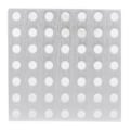 Miniatyrbilde 3 av 8: 3116-0056-0056 gitterplate i aluminium med utmerket styrke til vektforhold 7 x 7 hull