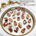Miniatyrbillede 4 af 5: 20 stk. Søde Akvatiske Delfin Neglekunst Resin Kawaii Cabochon Til Negledekorationer DIY Manicure Tilbehør 20 stk. WSP-003-20