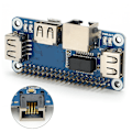 Miniatyrbilde 6 av 8: Utvidelsesmodul Hub Splitter Board Elektrisk Tilbehør USB til Ethernet RJ45 Nettverk Port Utvidelsesmodul
