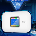 Pikkukuva 3 / 7: Mobiili WiFi Hotspot SIM-korttipaikalla 150 Mbps Tuki 10 käyttäjää 4G LTE Mobiili WiFi Hotspot Kannettava WIFI matkustamiseen