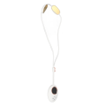 Miniatyrbillede 2 af 8: Pendant Neck Massager Bøjle Intelligent Pulse Fysioterapi Trådløs Massage Machine 5 Mode for Home Neck Relax White
