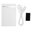 Miniatyrbild 1 av 8: 2,5-tums hårddiskhölje USB3.0 Plug and Play mobilt HDD-hölje externt HDD-höljesadapter för Windows för OS vitt