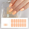 Miniatyrbillede 3 af 5: Solid Color Gel Nail Polish Wraps - Full Wraps6