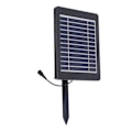 Miniatyrbillede 2 af 8: Solcelledrevet iltpumpe - 3-trins justerbar luftpumpe med 6V 4W solpanel til fiskebeholder