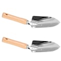 Miniatyrbilde 2 av 8: 2 stk rustfritt stål hagespade med skala for potteplanter