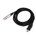 Miniatyrbillede 5 af 8: USB til XLR hun adapterkabel 3 meter med optagefunktion til gamingudstyr host