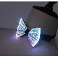 Miniatyrbild 1 av 5: Luminous LED Fluga - 7 Färger Klassisk Förbunden Fluga för Pojkar, Solid och Formell i Svart