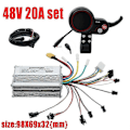 Miniatyrbillede 2 af 5: 48V 20A Elektrisk Scooter Controller Dashboard Kit med TF-100 Display Scooter kompatibel med Elektrisk Scooter