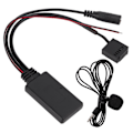 Miniatyrbillede 1 af 5: 6000CD Bluetooth Audio Aux Adapter Kabel Håndfri med Mikrofon Erstatning for Ford Focus Mondeo Fiesta Fusion Transit