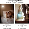Miniatyrbilde 5 av 5: Oppladbar Induksjons LED Nattlampe 2 stk Sett Automatisk Baby Nattlys Søt Form for Barnerom