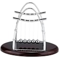 Miniatyrbilde 1 av 3: Fysikk Vitenskap Newtons Cradle Balance Balls Leketøy