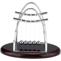 Miniatyrbillede 1 af 3: Fysik Videnskab Newtons Cradle Balance Balls Legetøj