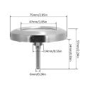 Miniatyrbilde 2 av 6: Bimetall termometer 50-450 ℃ for grillovn