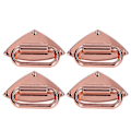Miniatyrbillede 8 af 8: Taske Spænde Legering Materiale Stabil Robust Holdbar Smuk Smuk Bagage Spænde til DIY Tasker HåndtaskerRose Guld