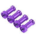 Pikkukuva 6 / 8: 24 mm:n jatkopala, pidempi yhdistinsovitin Traxxas Slash 1/16 RC-autoon (violetti)