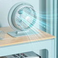 Miniatyrbillede 3 af 5: USB Cirkulationsventilator - Cirkulator Elektrisk Kølebordsventilator | Mini Luftkonvektion Lydløs USB Stærk Vind til Kollegium Hjem