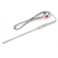 Miniatyrbillede 6 af 8: 5,9 tommer K-type føler termoelement præcis 0-800°C temperaturtest rustfrit stål M8 gevind